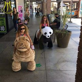 Hansel stuffed walking animals 24 volt ride on toy for kids and adults proveedor
