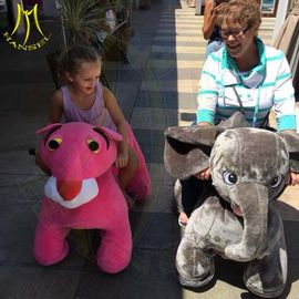 Hansel amusement park walking battery operated stuffed ride on animals proveedor