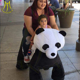 Hansel high quality entertainment walking plush animal electric scooter proveedor