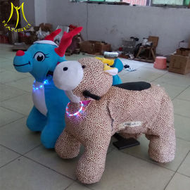Hansel  animal mountables plush toy ride game machine proveedor