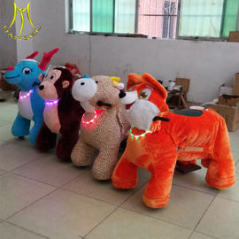 Hansel Christmas walking animal safari ride for mall electronic game machine proveedor