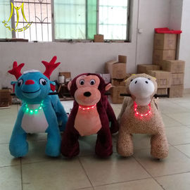 Hansel Christmas walking animal safari ride for mall electronic game machine proveedor