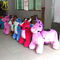 Hansel  amusement games battery animal kids stuffed electric rides on animal proveedor
