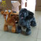 Hansel commercial animal electric ride on walking plush elephant renting in mall coin ride proveedor