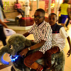 Hansel kids walking battery operated ride on plush motorized animals proveedor