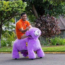 Hansel amusement park games adult ride on animals unicorn riding toy for kids proveedor