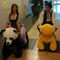Hansel lovely panda animal toy kids ride on 4wheels electric bikes for family entertainment proveedor