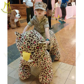Hansel coin game machine walking animal toy ride for rental parties proveedor