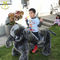 Hansel kids and adult plush motorized animal go cart for Christmas panda ride proveedor