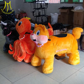 Hansel amusement park walking kids indoor rides electric mountable animals proveedor