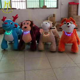 Hansel indoor playground battery operated ride on plush motorized animals proveedor