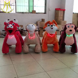 Hansel shopping mall indoor rides electric animal scooters for amusement park equipment rides proveedor