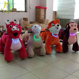Hansel  theme park equipment for sale plush electronic kid riding horse toy shopping mall proveedor