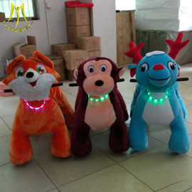 Hansel  hot sale  electric mountable plush motorized animal for shopping mall proveedor