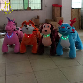 Hansel wholesale walking coin operated amusement park supplies  riding animal products proveedor