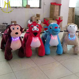 Hansel amusement kids walking battery operated ride on stuffed animals proveedor