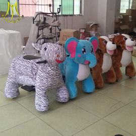 Hansel  kids amusement park rides electric riding horse machine electric plush elephant for sale proveedor