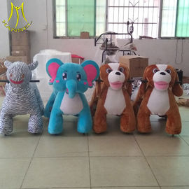 Hansel  kids amusement park rides electric riding horse machine electric plush elephant for sale proveedor