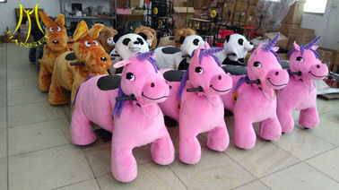 Hansel amusement game machine walking plush animal toy ride for kids proveedor