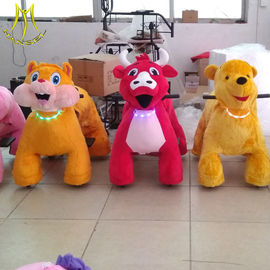 Hansel  dinosaur park animales mountables popular plush walking animal electric ride for mall proveedor
