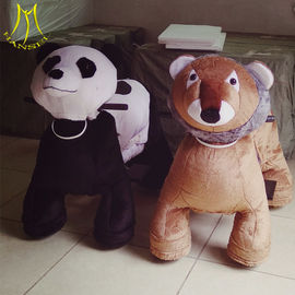 Hansel high quality indoor electric plush battery ride on unicorn with music proveedor