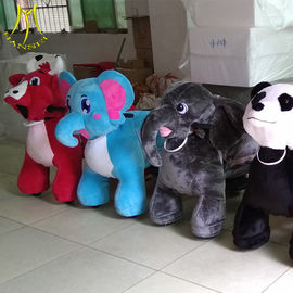 Hansel outdoor playground unicorn scooter amusement walking plush animal horse proveedor