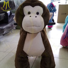 Hansel electric happy ride plush toy animal zoo ride in shopping mall proveedor
