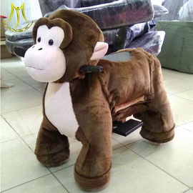 Hansel funny electric  kids ride on plush motorized riding horse for park proveedor