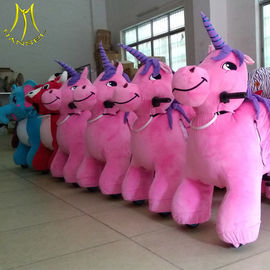 Hansel  cheap kids electric animal toy ride on dinosaurs motorized plush riding animals proveedor