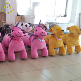 Hansel Walking animal scooterplush electronic kid riding horse toy shopping mall proveedor