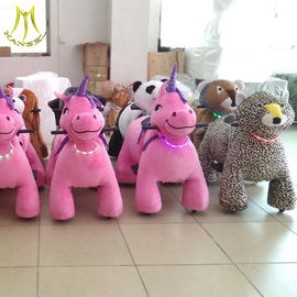 Hansel  hot selling kids walking battery power ride on stuffed animals proveedor
