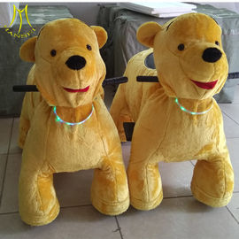 Hansel  hot selling kids walking battery power ride on stuffed animals proveedor
