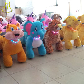 Hansel outside amusement park rides with non coin children electric cars with ride on horse toy pony for sale proveedor