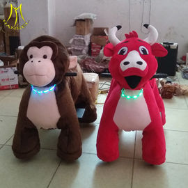 Hansel funny moving animations amusement park playground stuffed walking animal for sale proveedor
