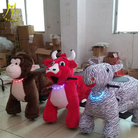 Hansel  playground animal rocking ride coin operated animal scooter for sale proveedor