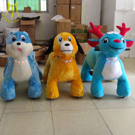Hansel walking zoo ride coin operated game kiddy animal toy rides proveedor