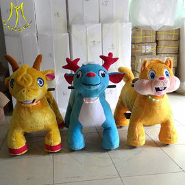 Hansel amusement park games kids indoor rides electric mountable animals proveedor