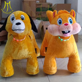 Hansel amusement park coin operated kids indoor rides electric mountable animal proveedor