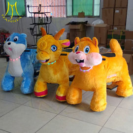 Hansel amusement park coin operated kids indoor rides electric mountable animal proveedor