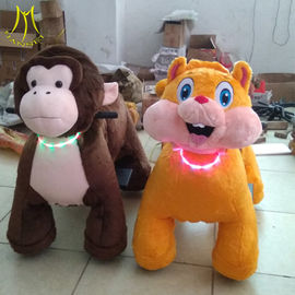 Hansel  plush electrical animal toy car and kids cars of mechanical ride on horse proveedor