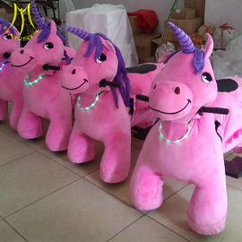 Hansel plush rideable machines stuffy animal amusement park equipment rides proveedor