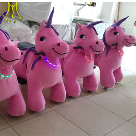 Hansel wholesale coin operated electronic kids ride on unicorn for sale proveedor