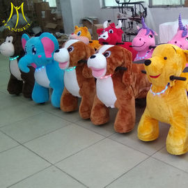 Hansel battery operated panda electric ride for rental party kids walking kiddie rides proveedor