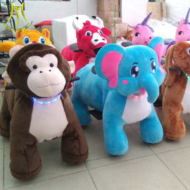 Hansel  happy battery zippy animal monkey rides battery operated animal 4 wheel electric bike proveedor