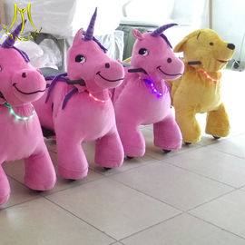 Hansel walking animal ride for mall electronic game machine animal toy animal robot for sale proveedor