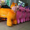 Hansel  shopping mall child battery ride unicorn motorized plush animal rocking horses for adults proveedor