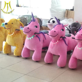 Hansel  carnival stuffed animals for sale mall games for kids stuffed animal indoor riding unicorn proveedor