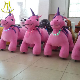 Hansel  carnival stuffed animals for sale mall games for kids stuffed animal indoor riding unicorn proveedor