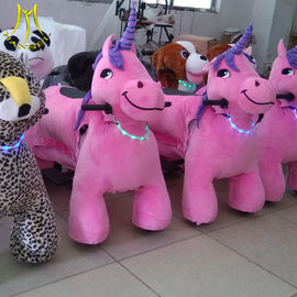 Hansel battery operated ride animal plush zippy toy  amusement park games factory proveedor