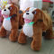 Hansel plush rideable animal toy  animales montables electricos with battery for shopping mall proveedor